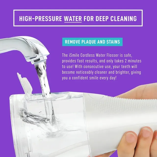 IVISMILE Water Flosser - Usage