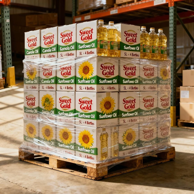 Refined Sunflower Oil Bottle
