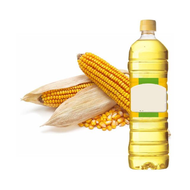 Corn Oil in Clear Container