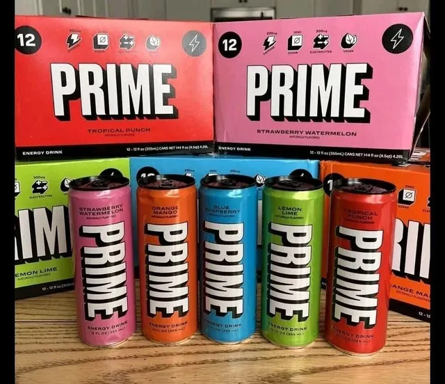 PRIME Energy Drink 355ml - Assorted Flavors Can 1
