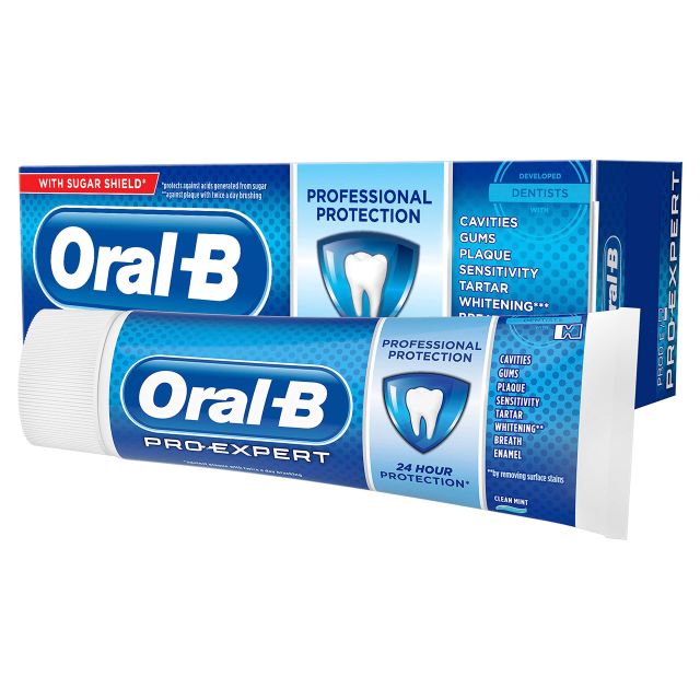 Oral-B Professional Plaque Prophylaxis Cleaning Crystals Toothpaste