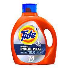 Tide Hygienic Clean Heavy 10X Duty Laundry Detergent - Pouring Action