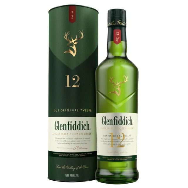 Glenfiddich 12 Years Single Malt Scotch Whisky
