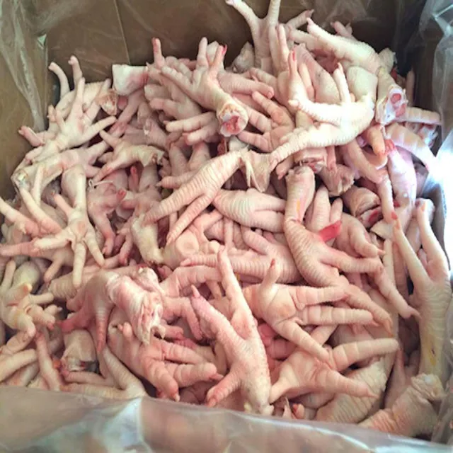 Halal whole frozen chicken packed