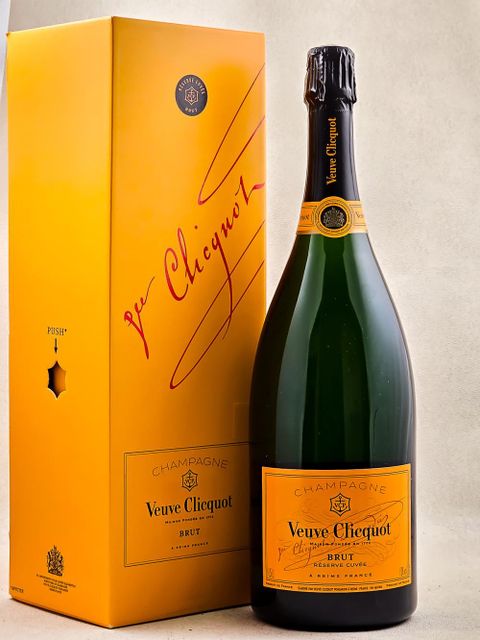 Veuve Clicquot Champagne Bottle