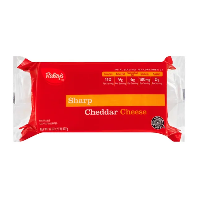 Farmhouse Cheddar Cheese - Block