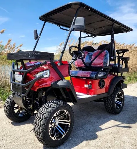 Side Profile of Off-Road Golf Buggy