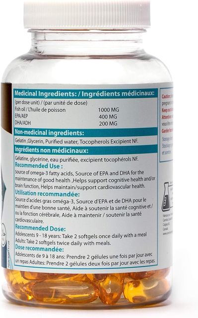 Deep sea fish oil softgel capsules