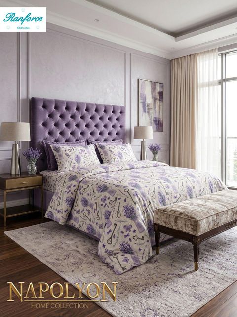 Ranforce Cotton Bed Sheet - Comfort & Durability