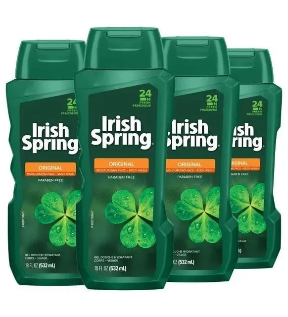 Irish Spring Original Body Wash 18 fl oz - Front View