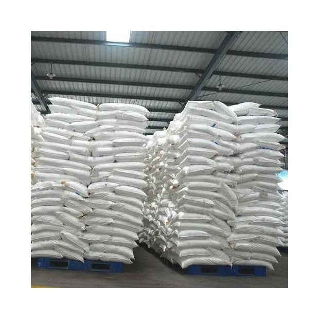 Granular sugar in bottle and sachet ready for distribution