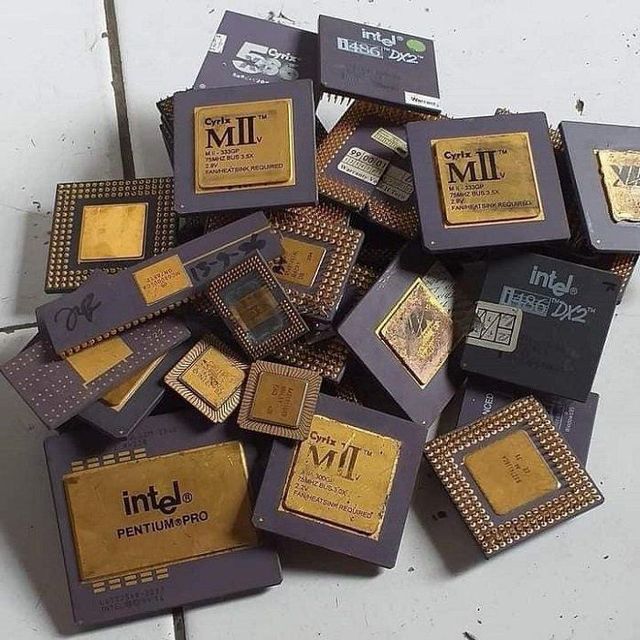Ceramic CPU Scrap