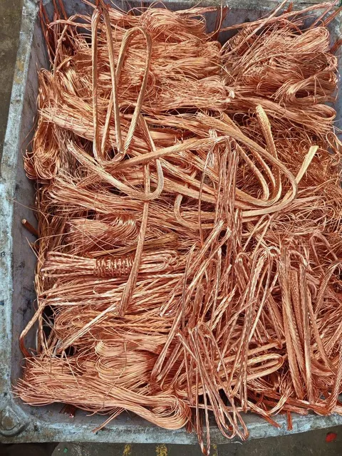 High quality copper scrap pieces