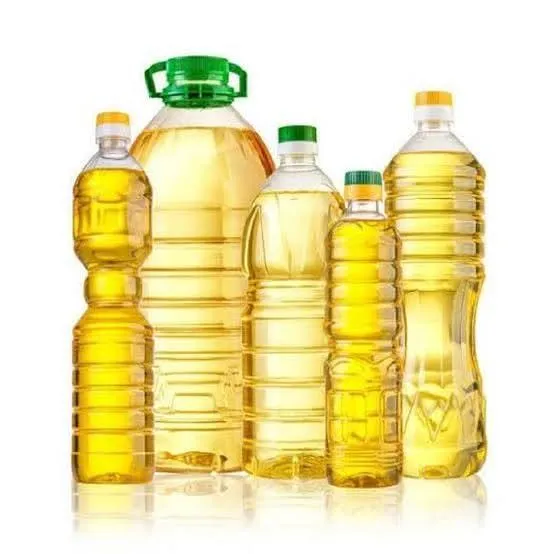 Sunflower Oil Bottles Display