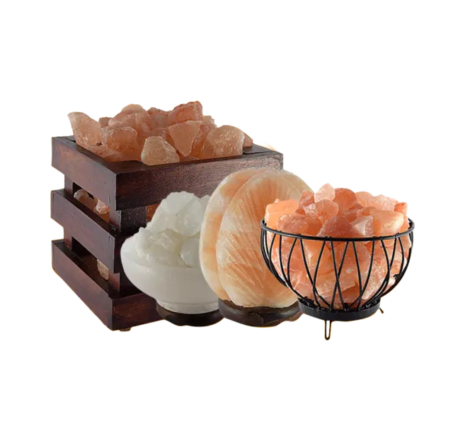 Himalayan Natural Salt Lamp - Rough Rock Shape