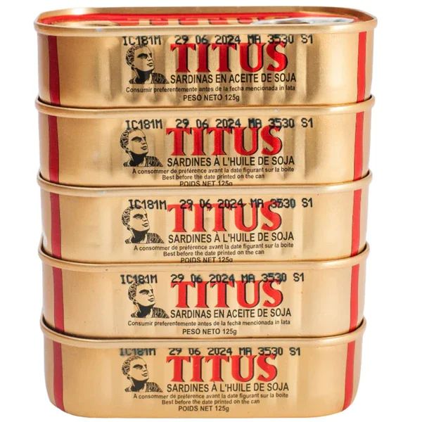 Titus Sardines in Vegetable Oil
