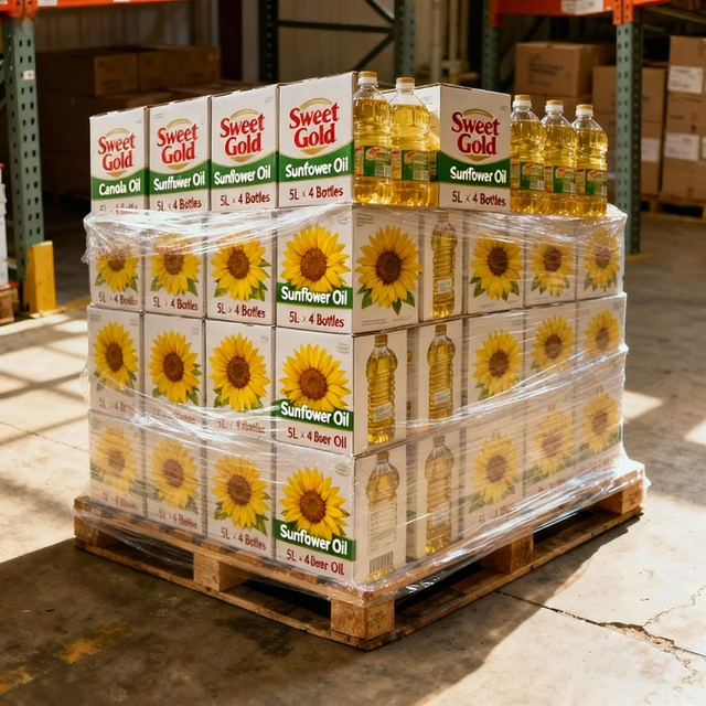 Bulk Sunflower Oil Packaging