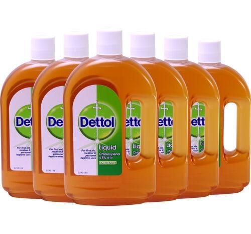Dettol Antiseptic Disinfectant Liquid 500ml - Side View