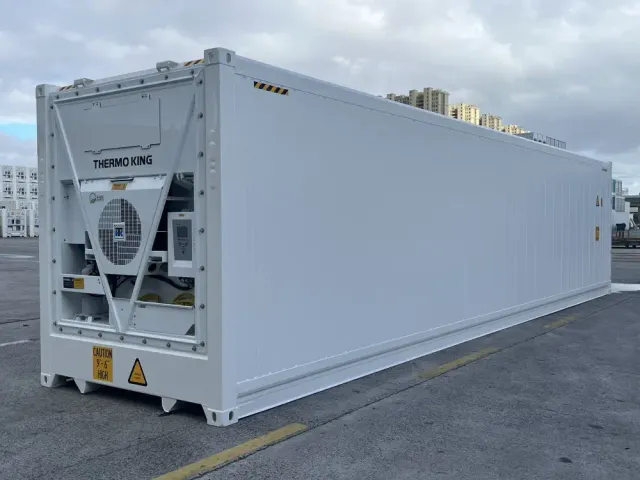 Refrigerated Container - Exterior View