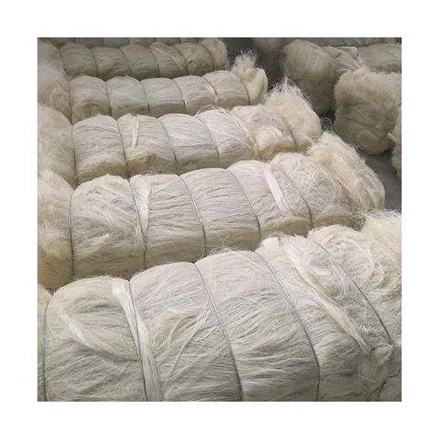 Sisal 3-strand twisted rope in natural color