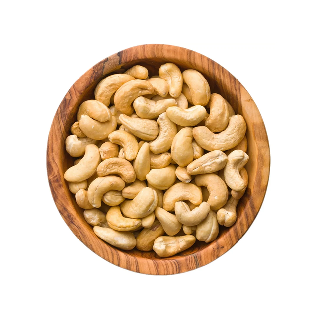 Fresh cashew nut in natural packaging