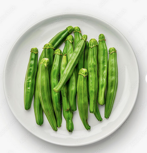 Frozen Okra Product