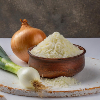 Freshly Chopped White Onion