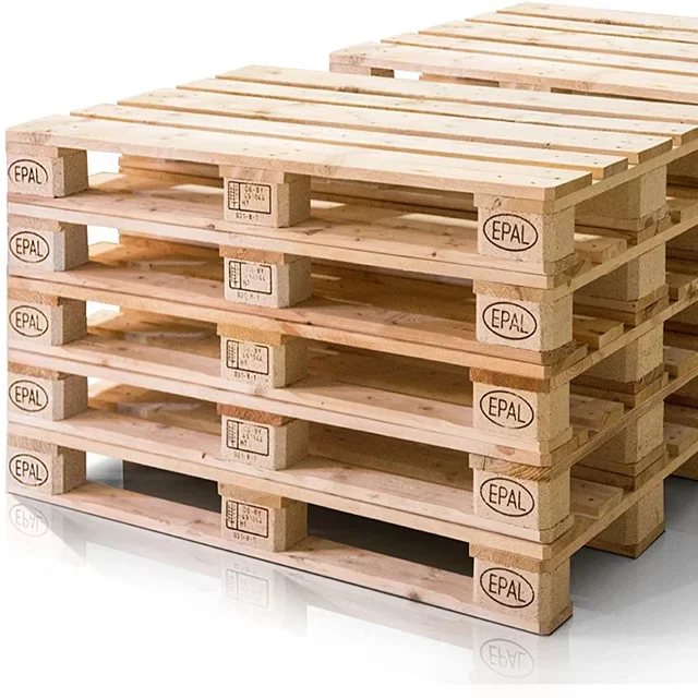 Epal Wooden Pallet - Top Grade Standard Euro Double Faced