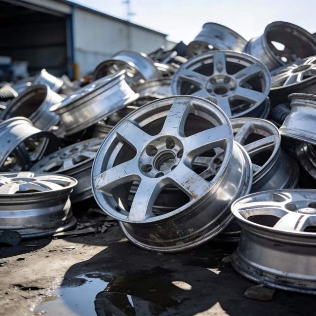 Aluminum Scrap 6063 - Processed and Ready for Recycling