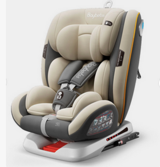 Child car seat front view