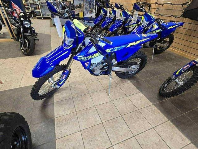 Side view of 2026 Shercs 250 SEF Factory Dirtbike