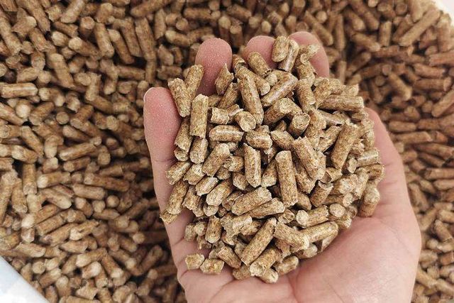 Wood Pellet in Packaging