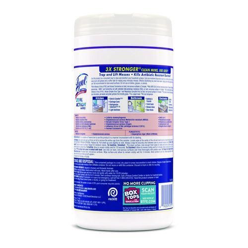 Lysol Dual Action Disinfecting Wipes - Citrus Scented