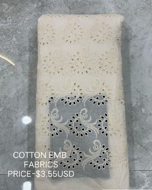Cotton Embroidery Fabric 1
