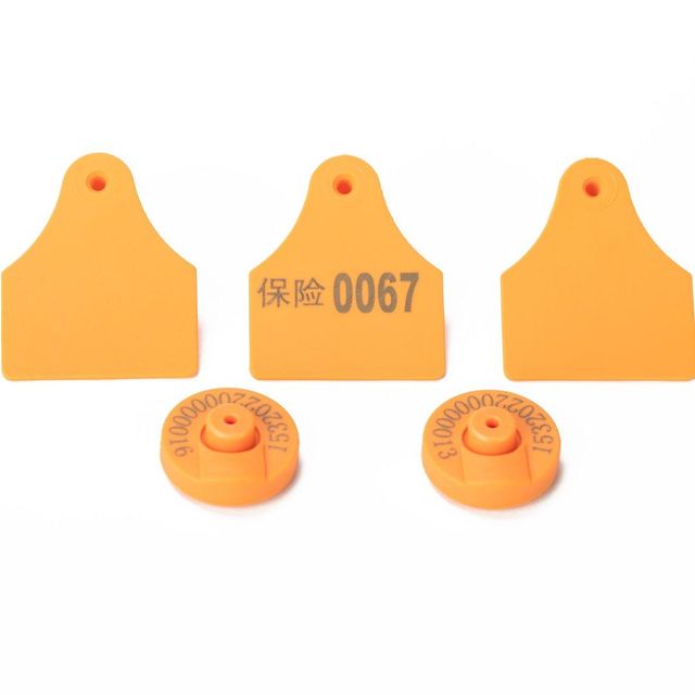 Durable TPU Ear Tag with Laser Numbering