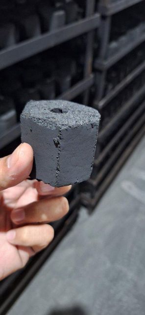 Charcoal Briquettes close-up 1