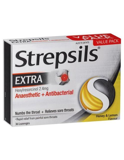 Strepsils Extra Currant Lozenge