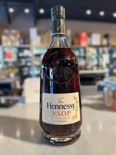 Bottle neck and cap of Premium Quality 750cl Sweet Hennessey Whiskey