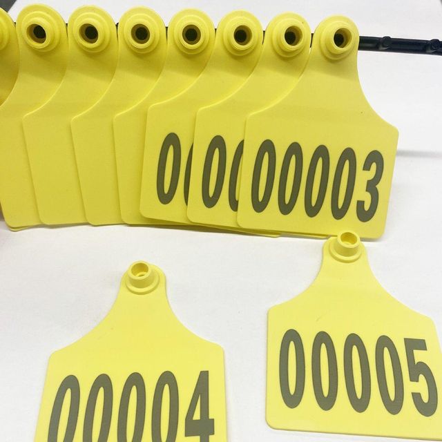 Custom Printed Cow Ear Tag