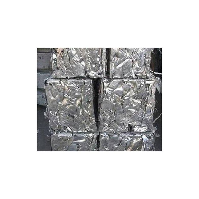 Aluminum foil scrap in storage
