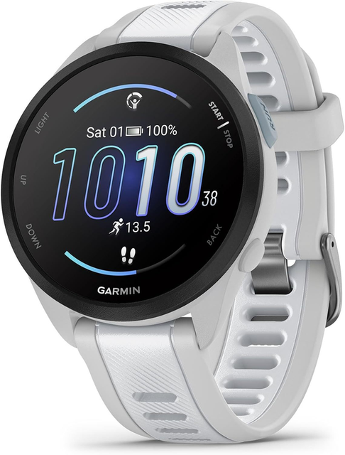 Garmin Forerunner 165 Running Smartwatch White