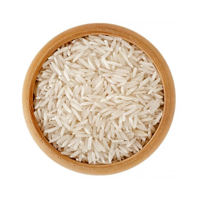 Long Grain Basmati Rice in packaging