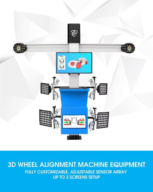 Launch X-831 3D Wheel Alignment Machine
