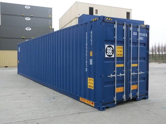 40HC High Cube Shipping Container