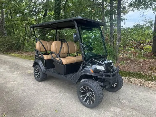 2 Seat Electric Off Road Golf Cart Front View