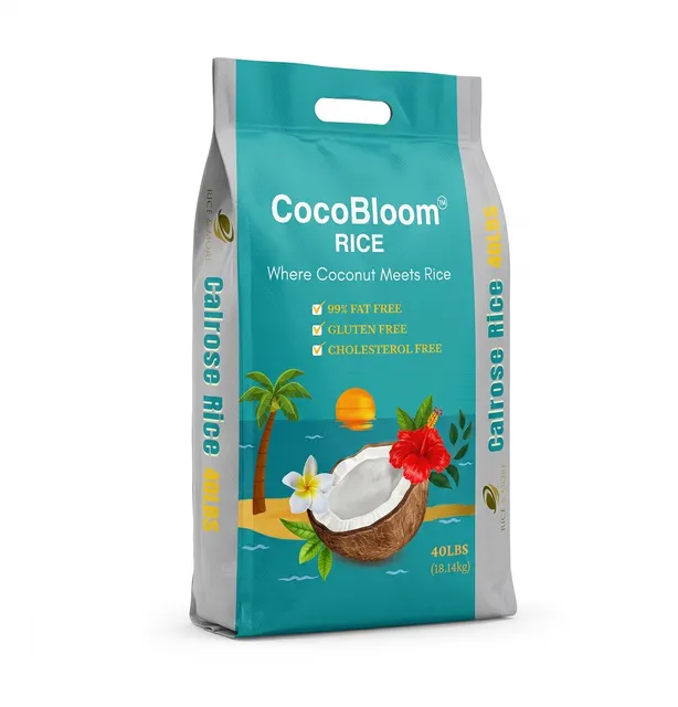 Calrose White Rice Packaging