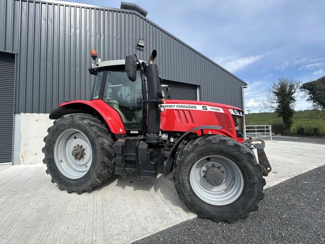 Massey Ferguson Tractor Side View