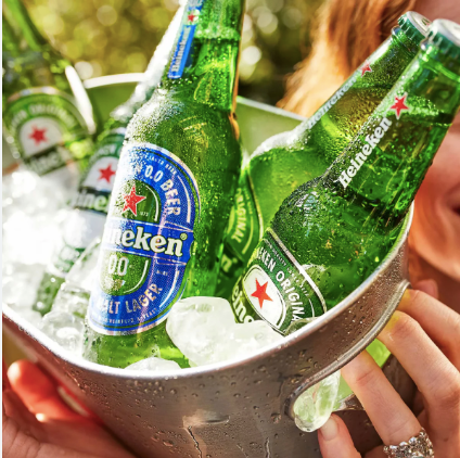 Premium Heineken Lager Beer