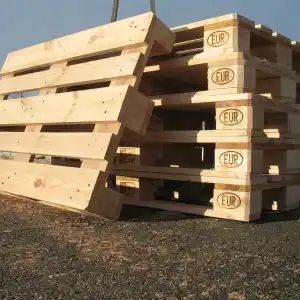 Euro Pallet 1200x800 mm Front View