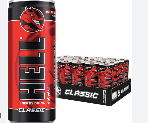 HELL Energy Drink Original 250ml Can